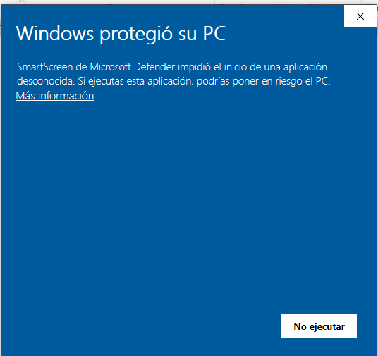 Instalación despues de descargar